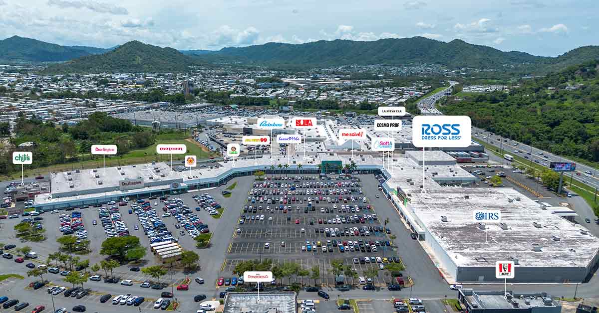 BH Properties Signs Ross Dress for Less to a 26 000 Square Foot Lease at Plaza Centro Shopping Mall in Caguas Puerto Rico