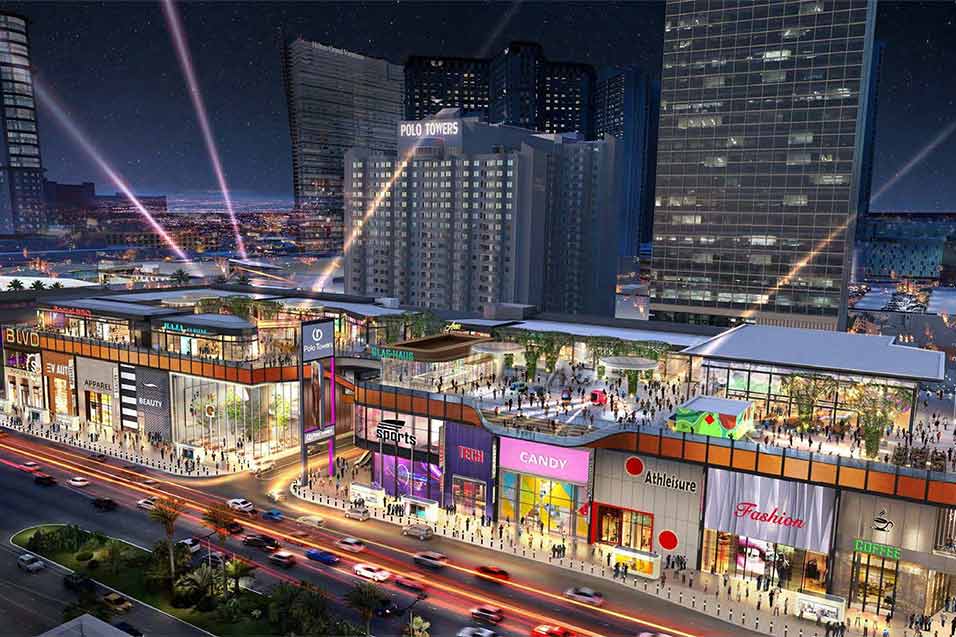 BLVD Las Vegas, a new premier retail and dining destination on the strip in Las Vegas.