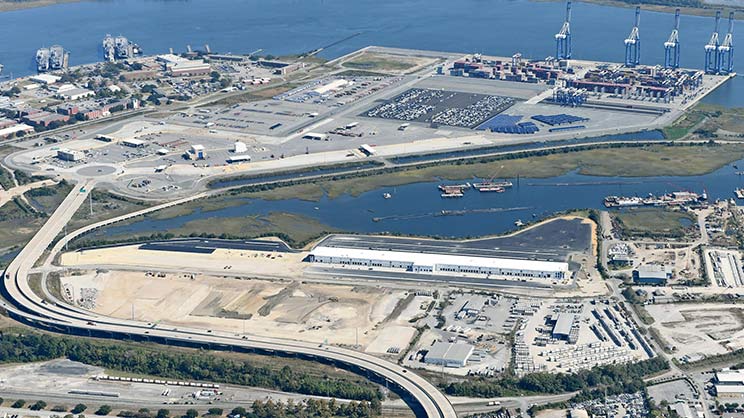 Shipyard Creek Logistics Center in Charleston