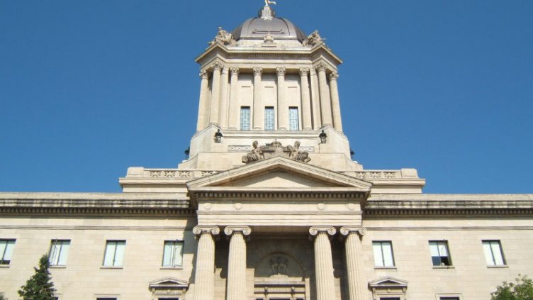 Entrance view of the building