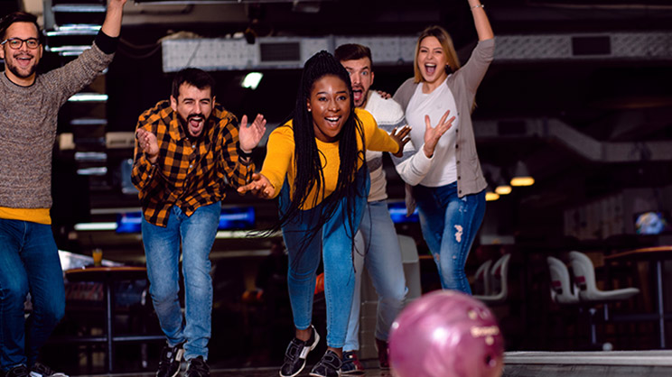 Group of friends enjoying time together 