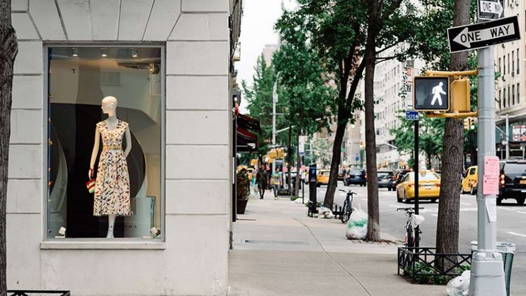 Luxury shop in Upper East Side of Manhattan