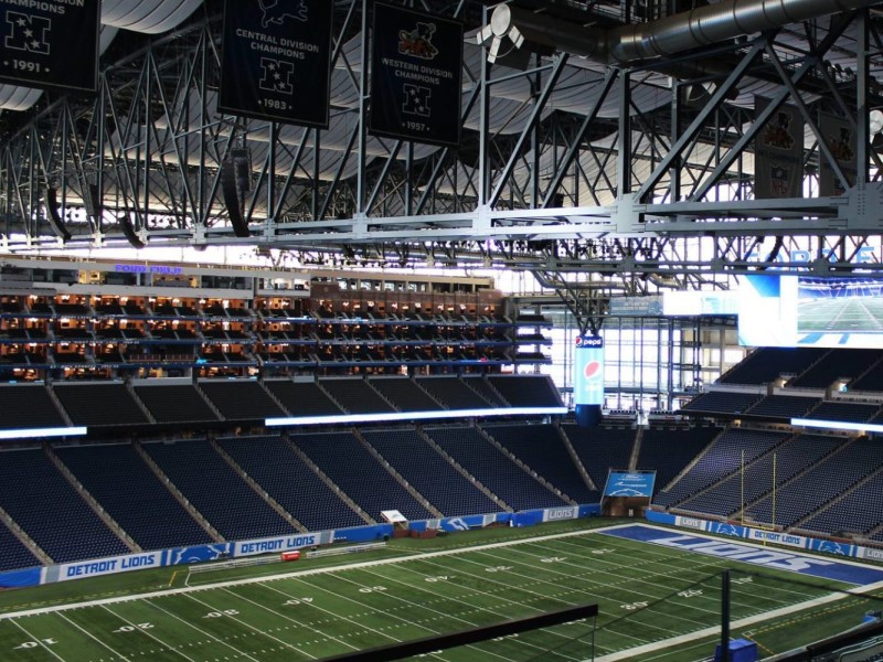 Detroit Lions upgrading their playing surface at Ford Field 