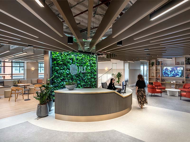 JLL promoting the sustainability by building sustainable offices
