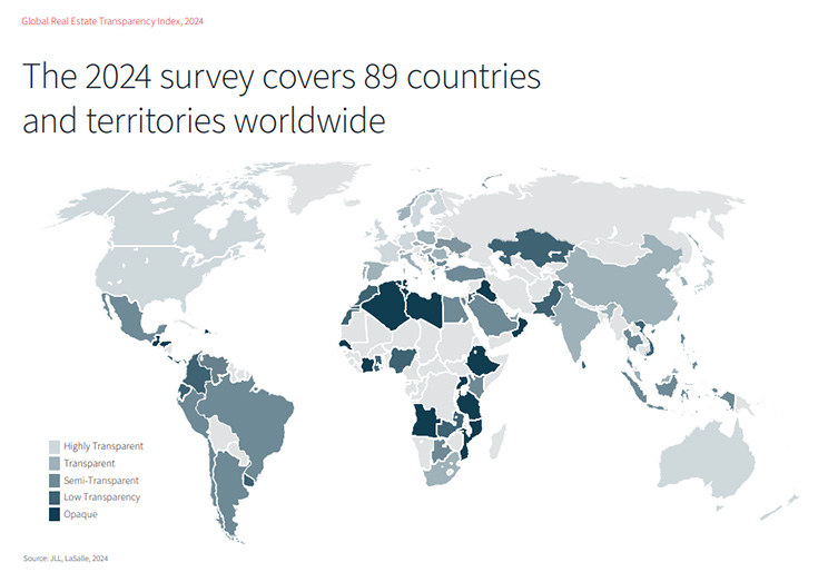 The 2024 survey covers 89 countries and territories worldwide