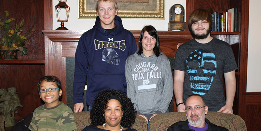 Adele Bayless and her family